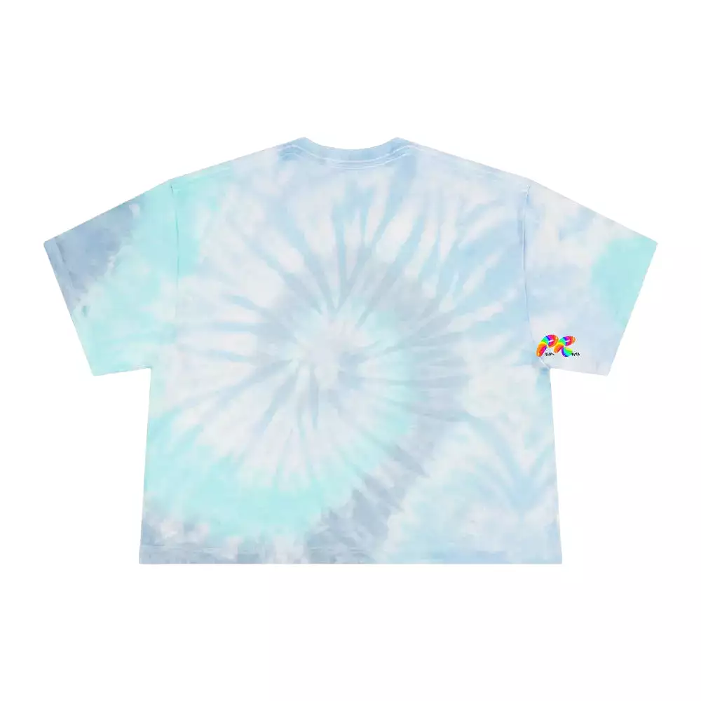 Rave Squad Women's Tie-Dye Crop T-Shirt