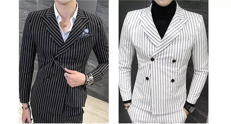 Richardson Three Piece Striped Suit