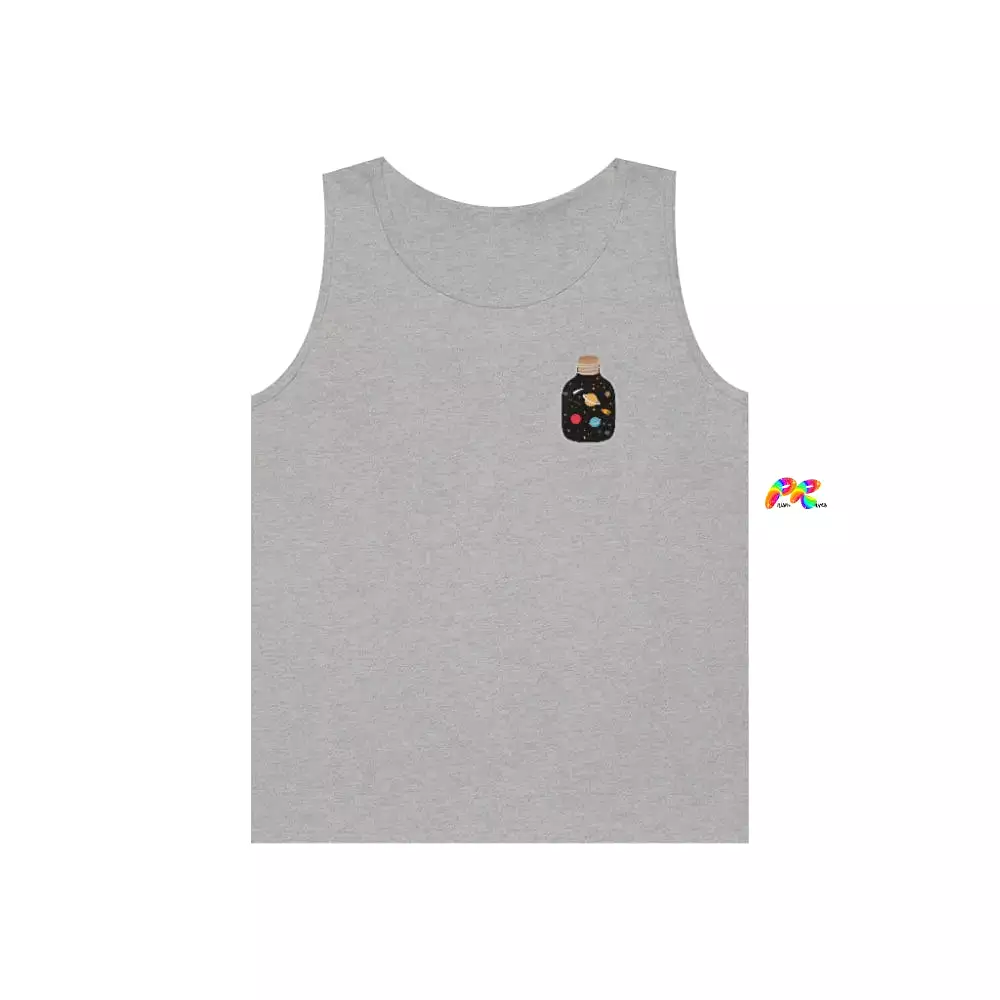 Solar System In A Jar Unisex Heavy Cotton Tank Top