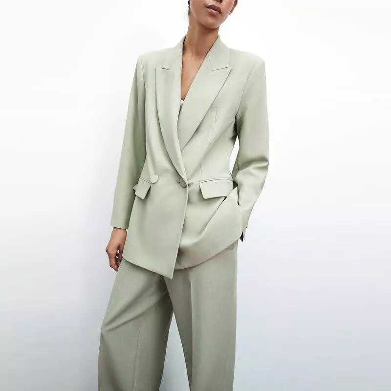 Stay Calm Women Pantsuit