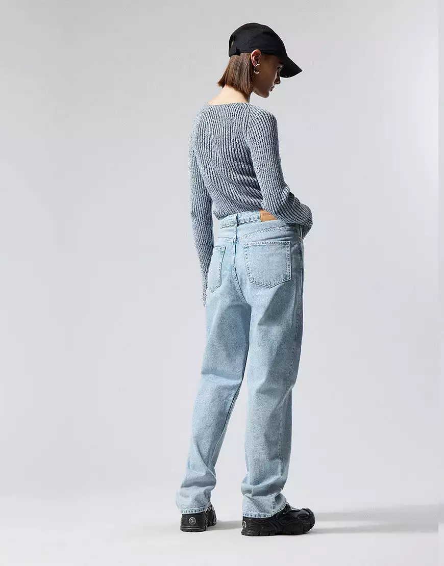 Straight baggy Jeans Light Wash