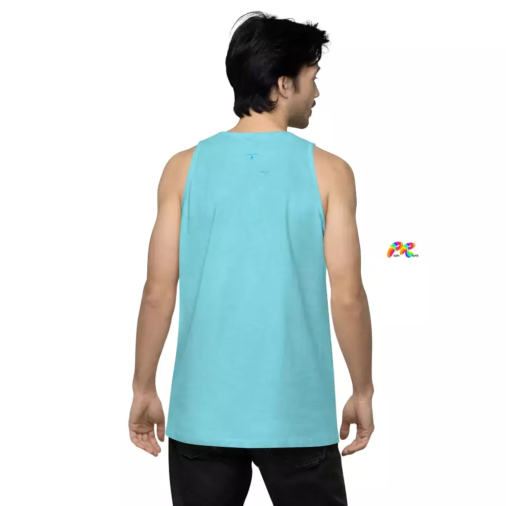 Sunset Pines Men’s premium Tank Top