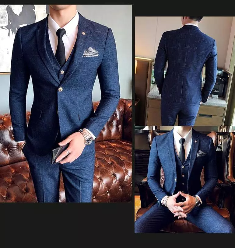 The Banker Three Piece Suit