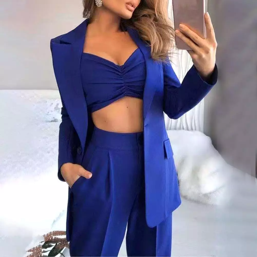 The Fashionista Three Piece Pantsuit