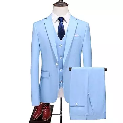 Three Piece Wedding Suit