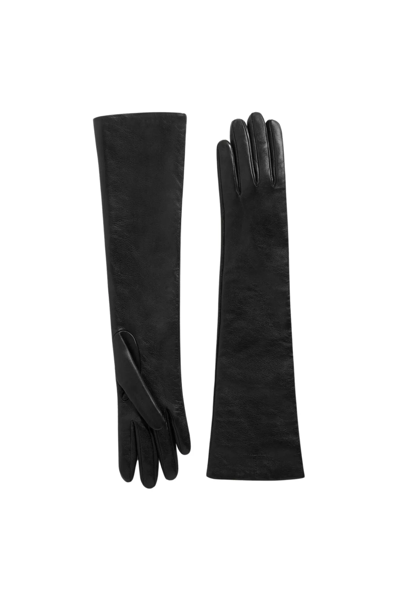 Toteme Long Leather Gloves