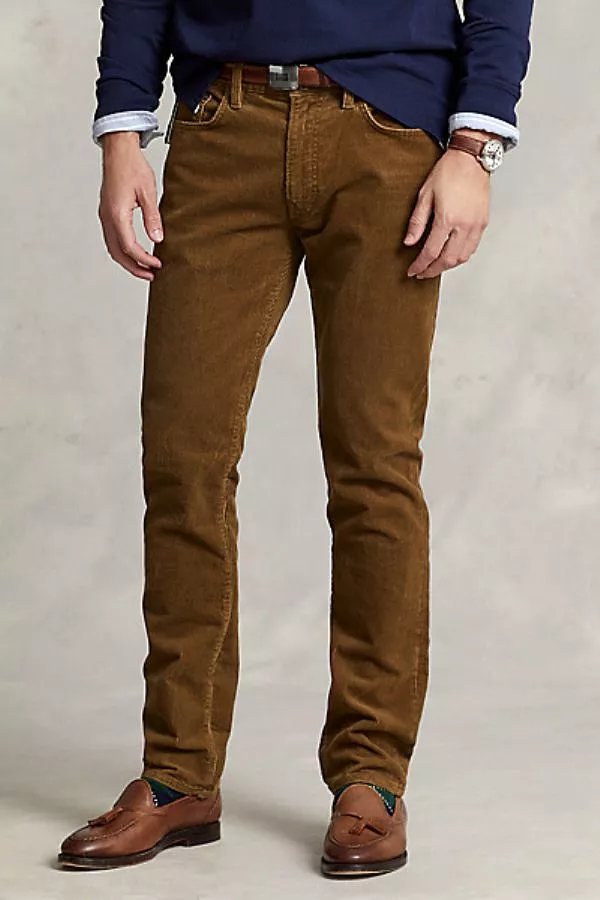 Varick Slim Straight Corduroy Pant