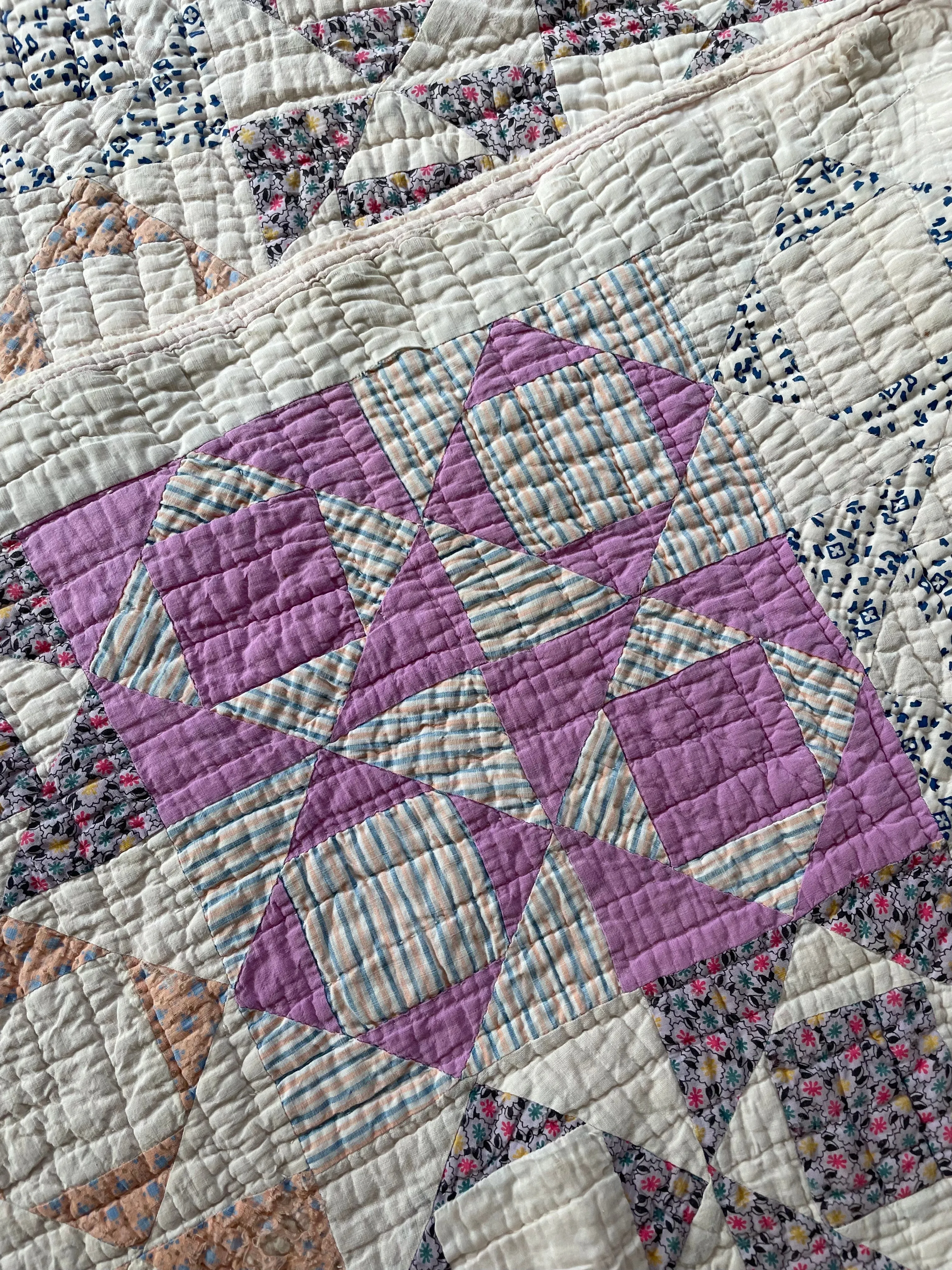 Vintage Broken Sash Quilt