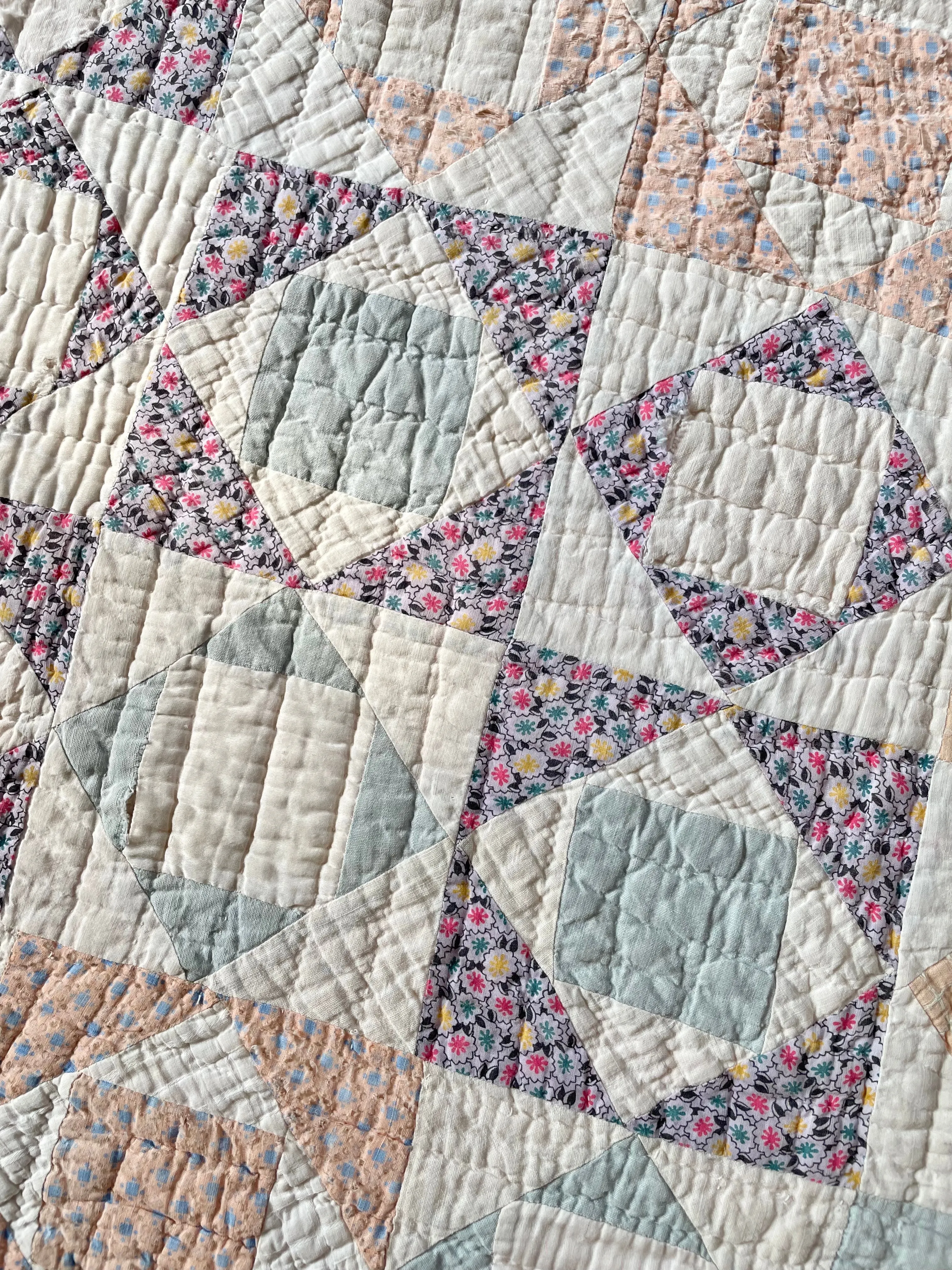 Vintage Broken Sash Quilt