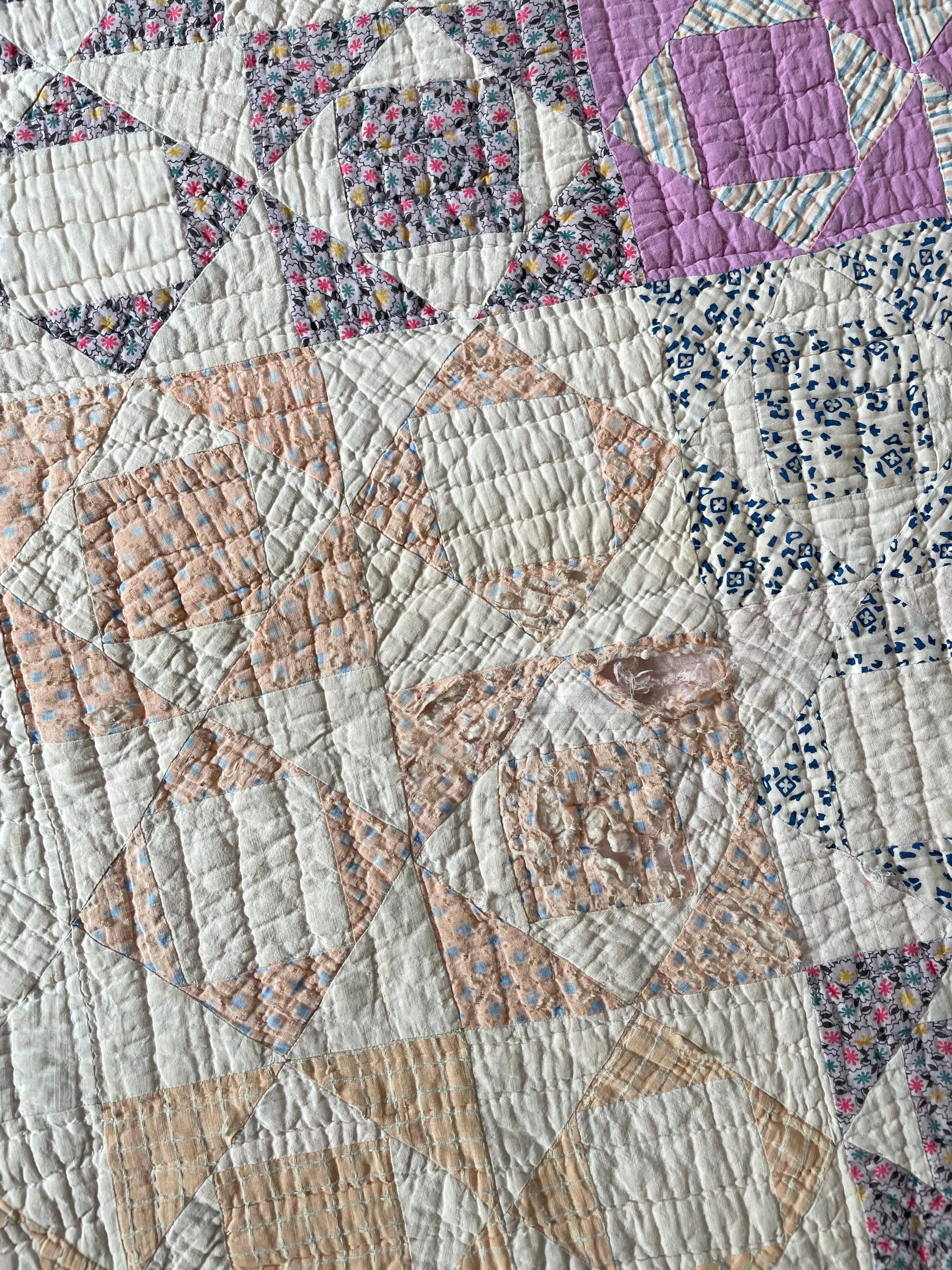 Vintage Broken Sash Quilt