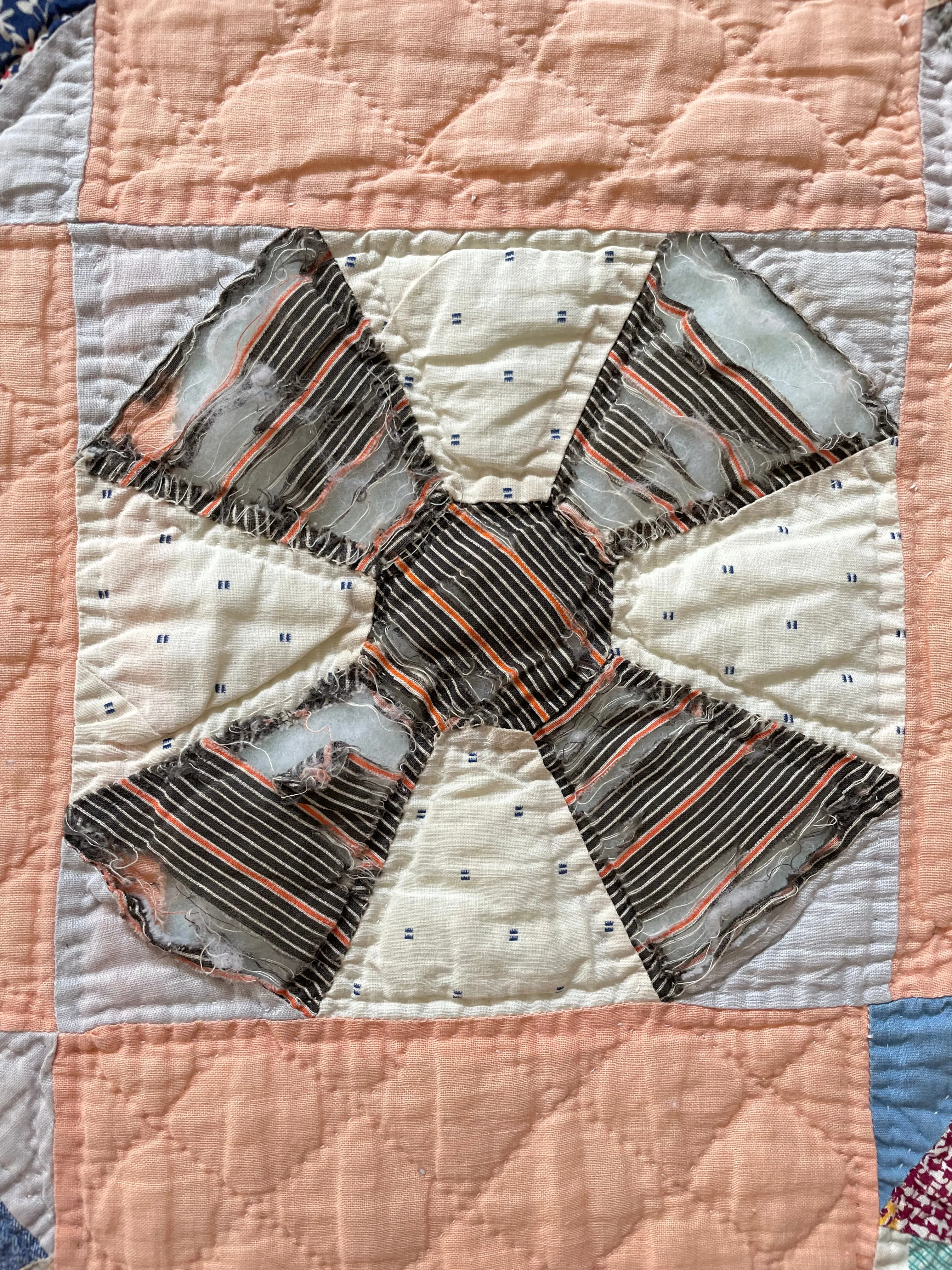 Vintage Greek Cross Quilt