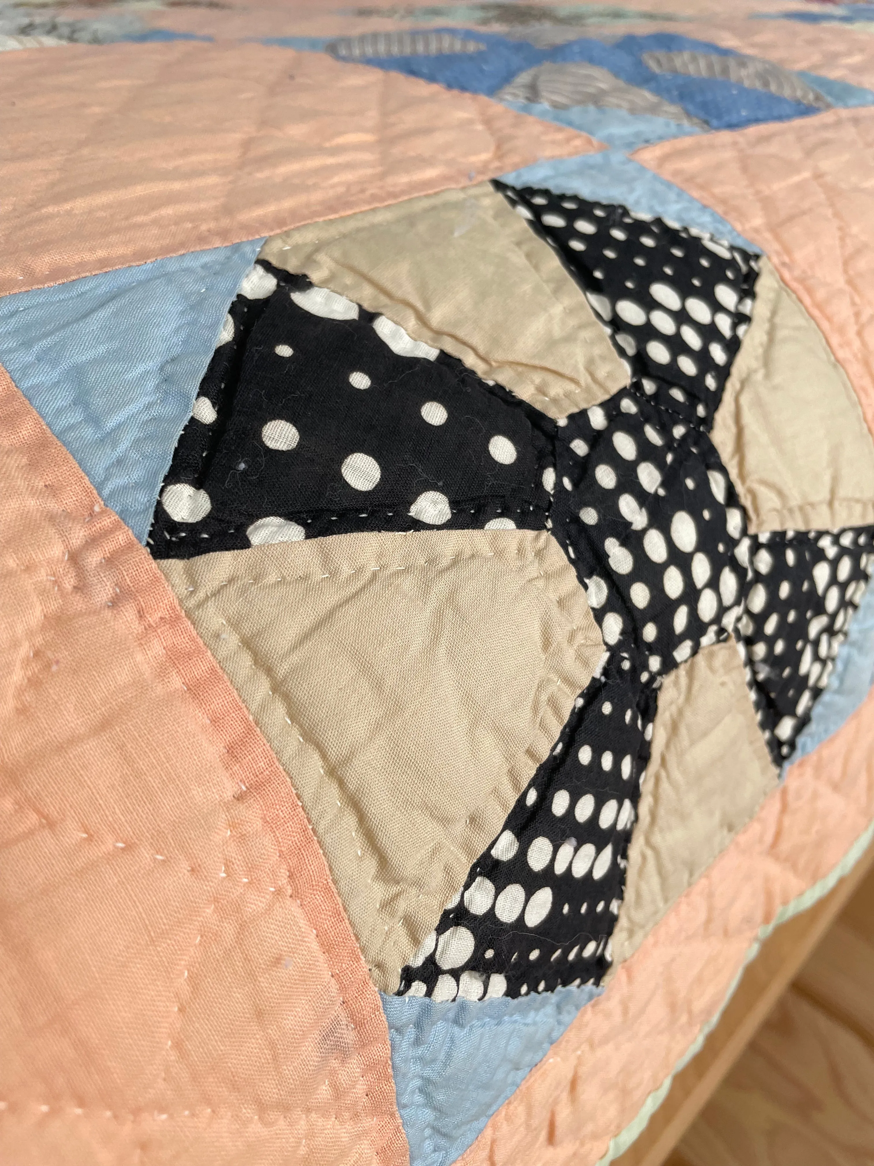 Vintage Greek Cross Quilt