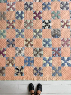 Vintage Greek Cross Quilt