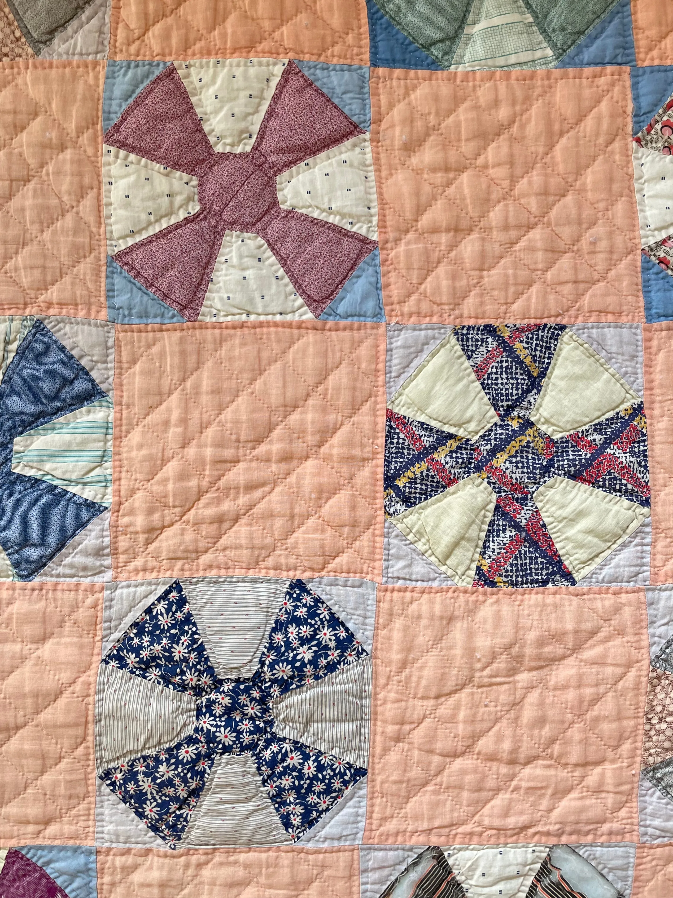 Vintage Greek Cross Quilt