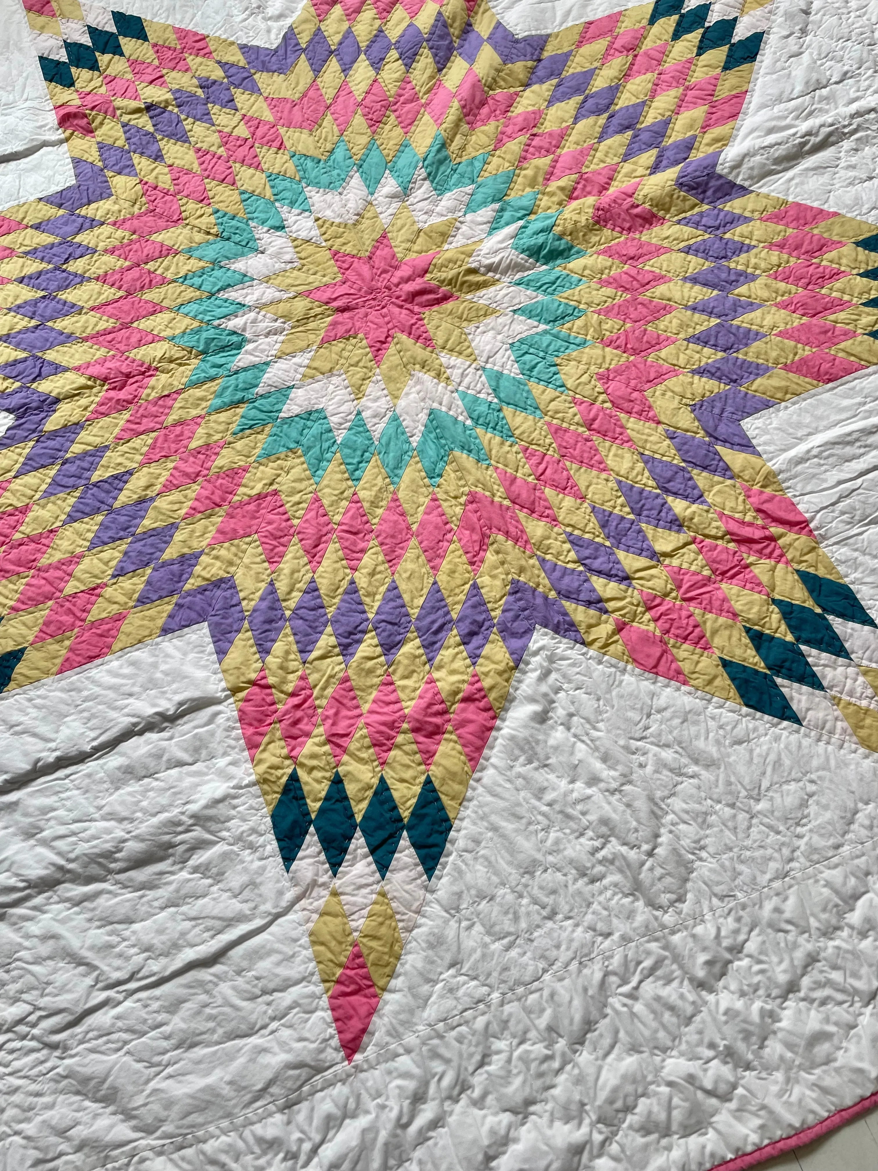 Vintage Lone Star Quilt