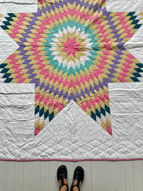 Vintage Lone Star Quilt