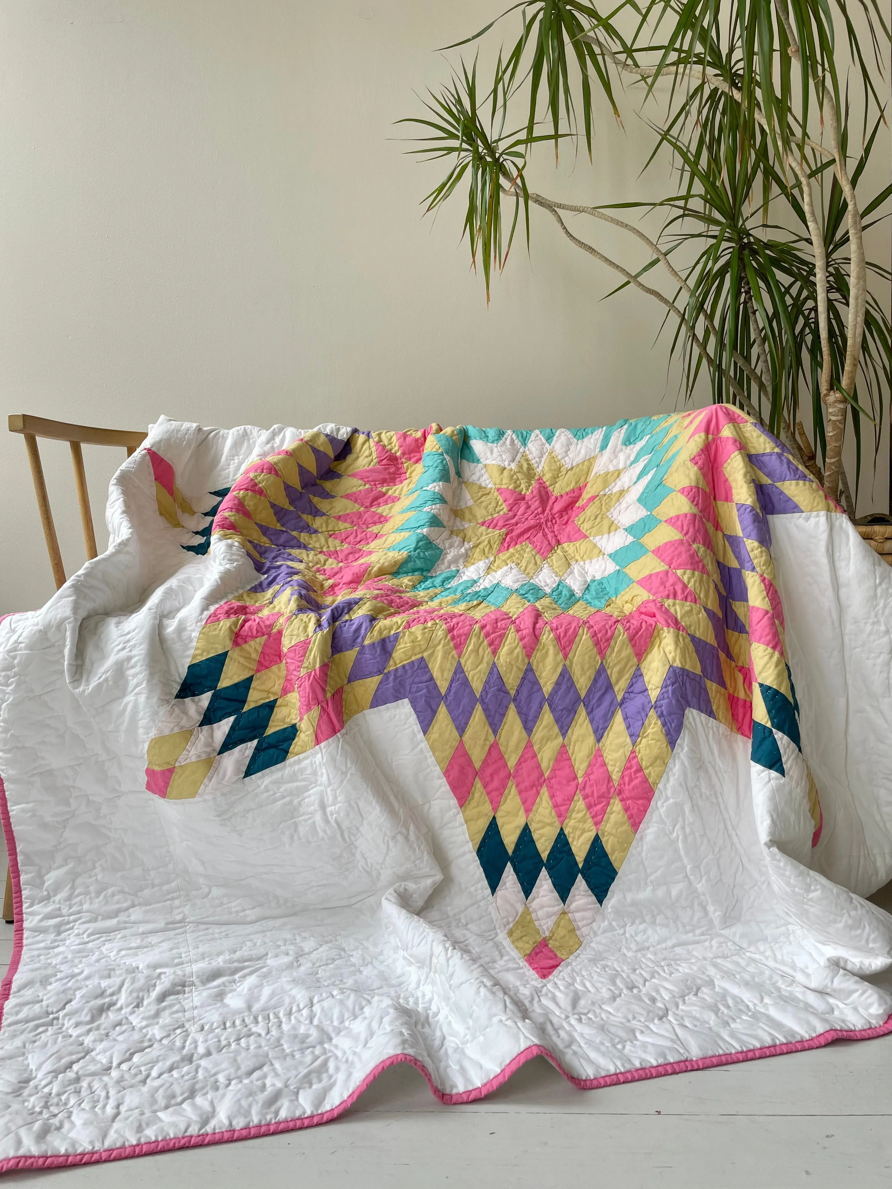 Vintage Lone Star Quilt