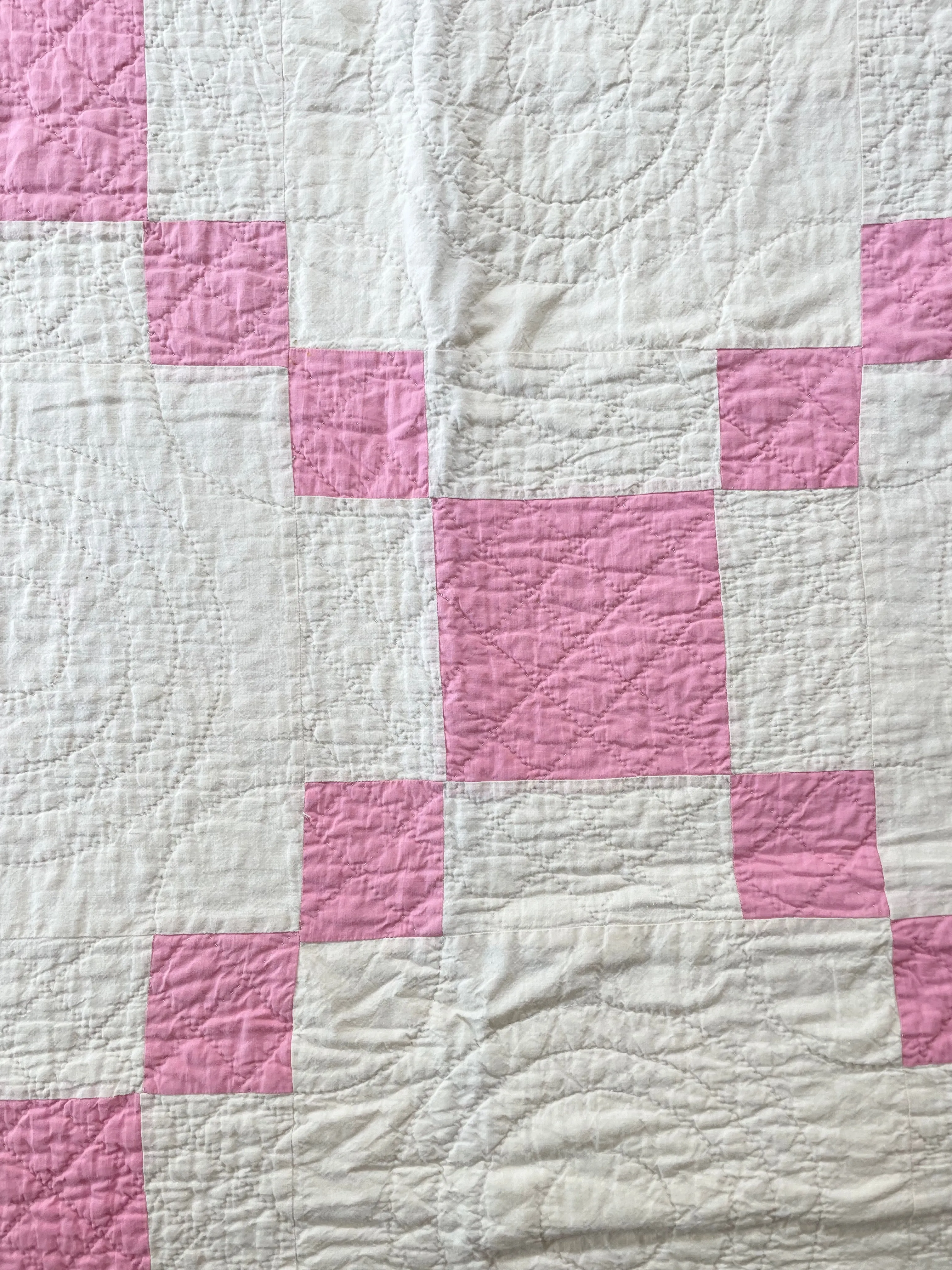 Vintage Nine Patch Quilt