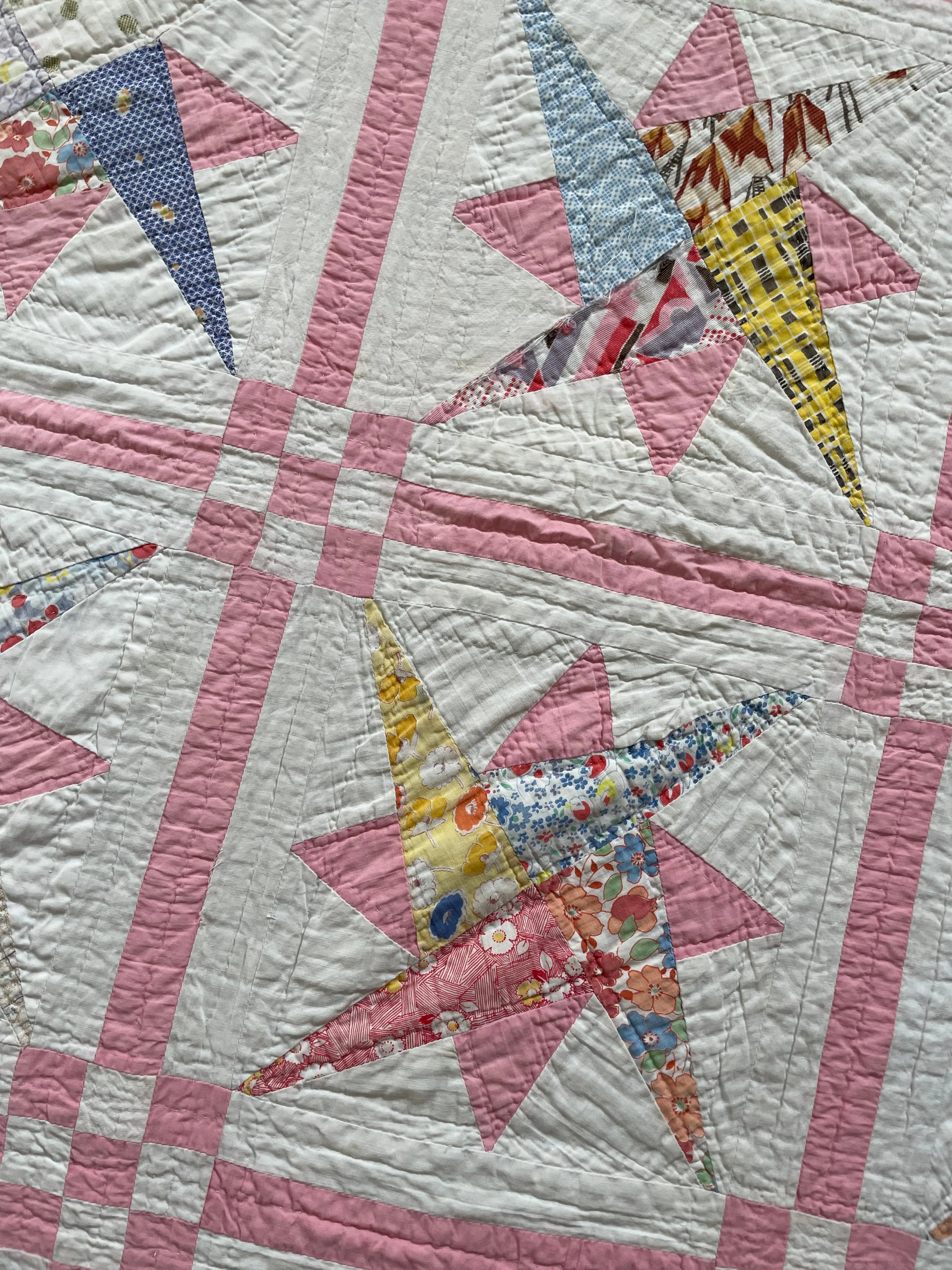 Vintage Starry Path Quilt