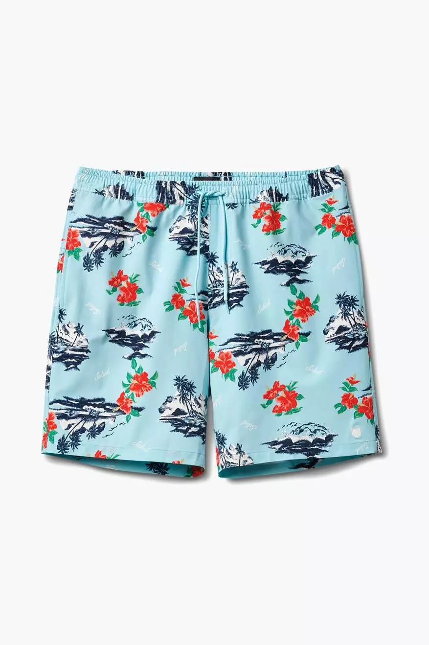 Voyage Short 7” - Canal Blue