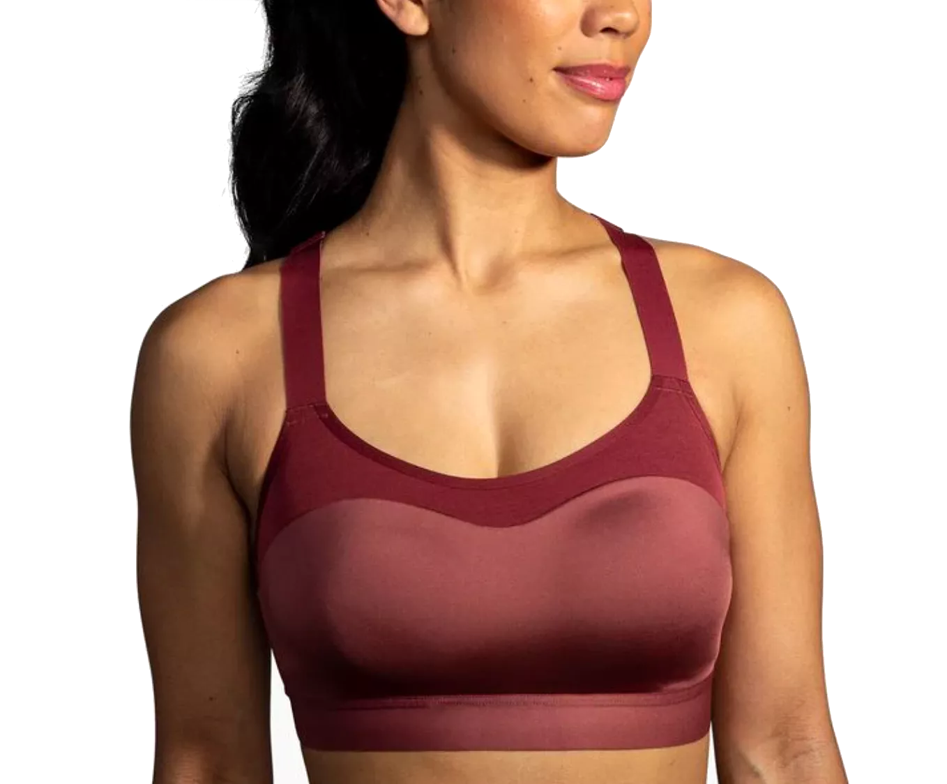 W Brooks Dare Racerback Run Bra, DD