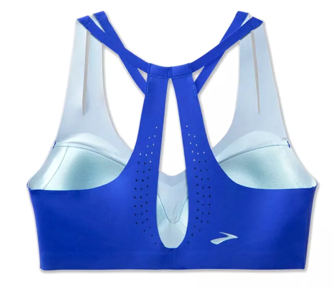 W Brooks Dare Strappy Run Bra, AB