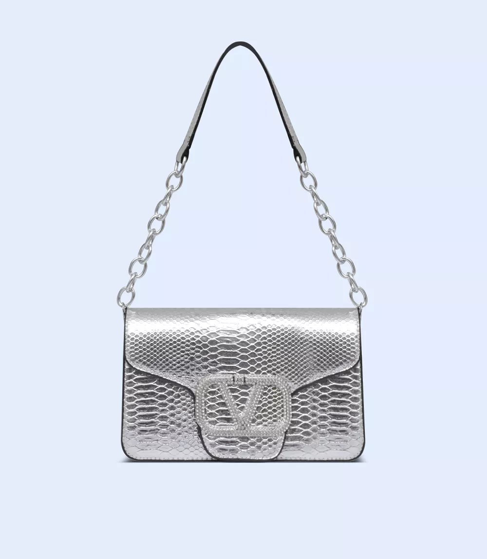 WB2688-SILVER-Women Trendy Bag