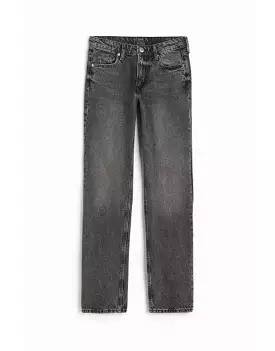 Weekday Straight Regular Jeans Grey Wash