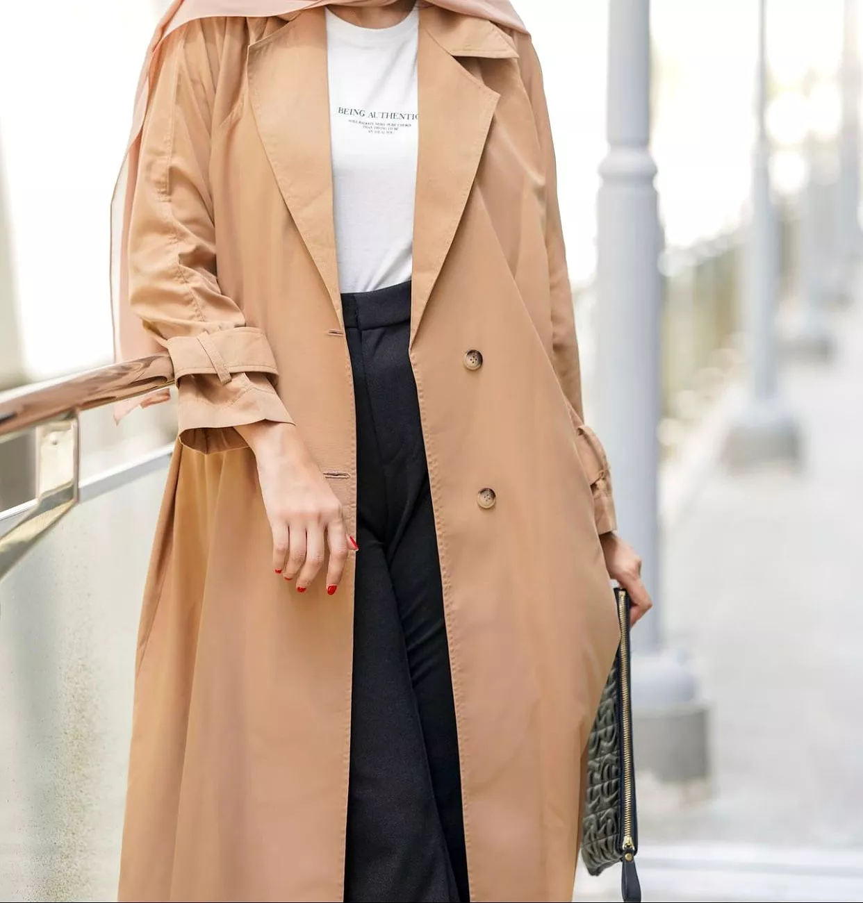 Women's Fashion Trench Coat M s5042470