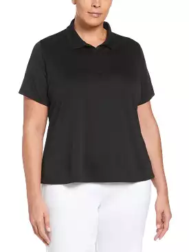 Womens Plus Swing Tech Polo