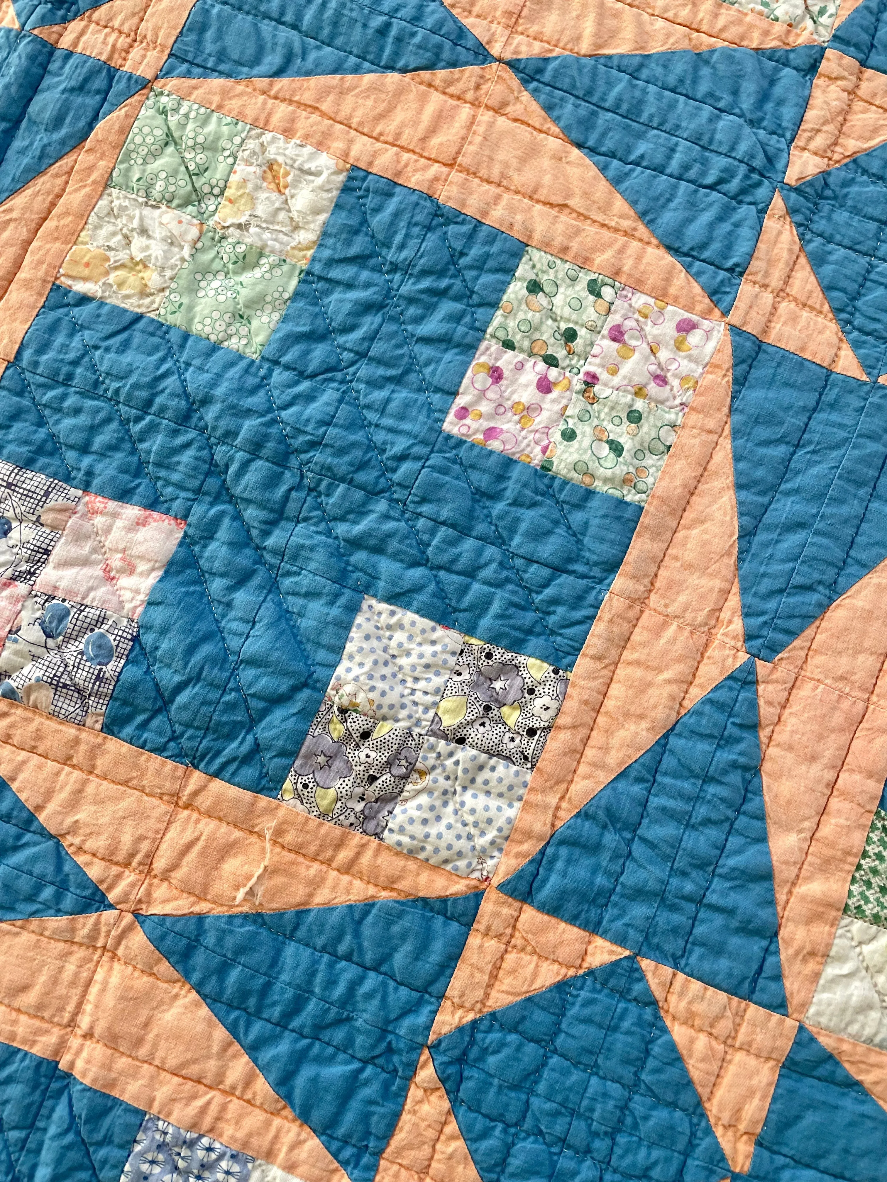 World Without End Vintage Quilt