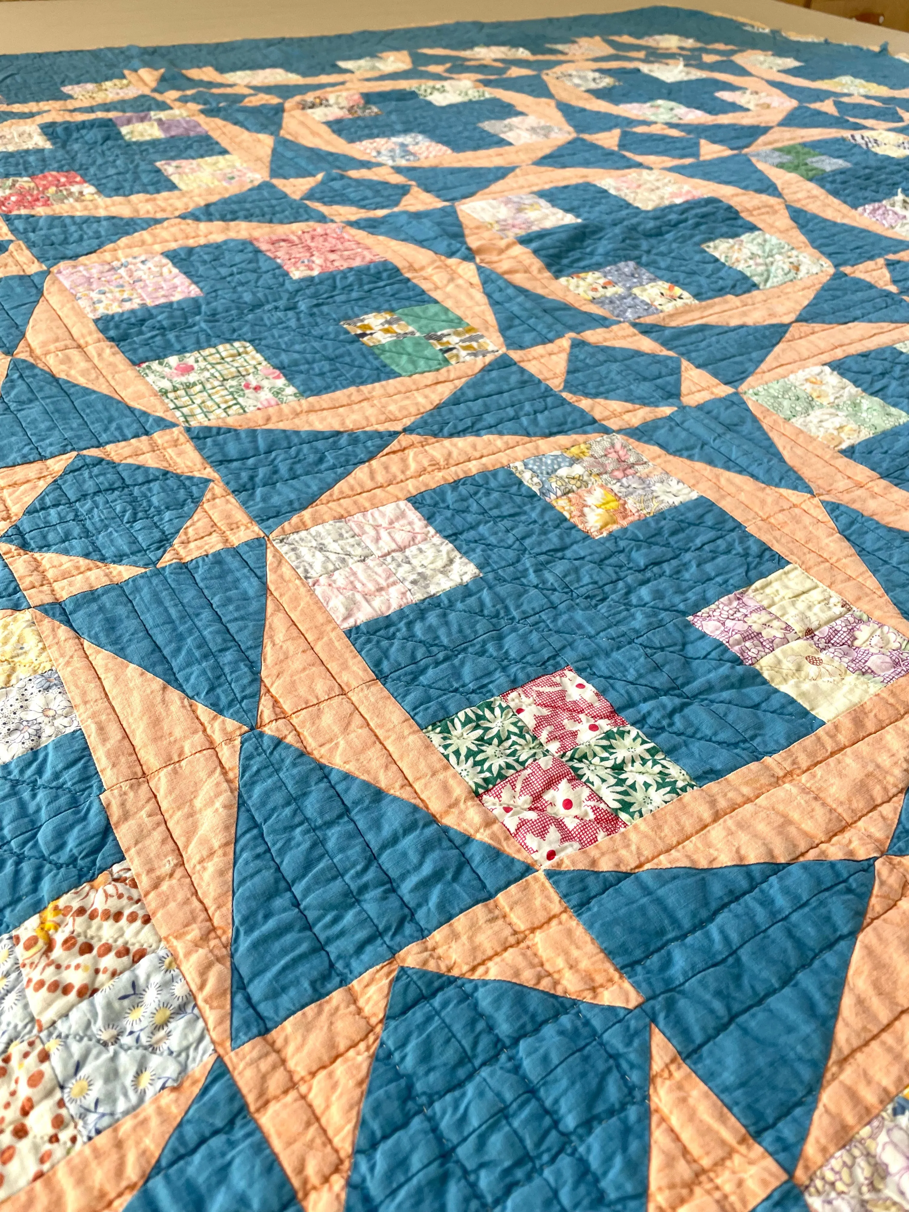 World Without End Vintage Quilt