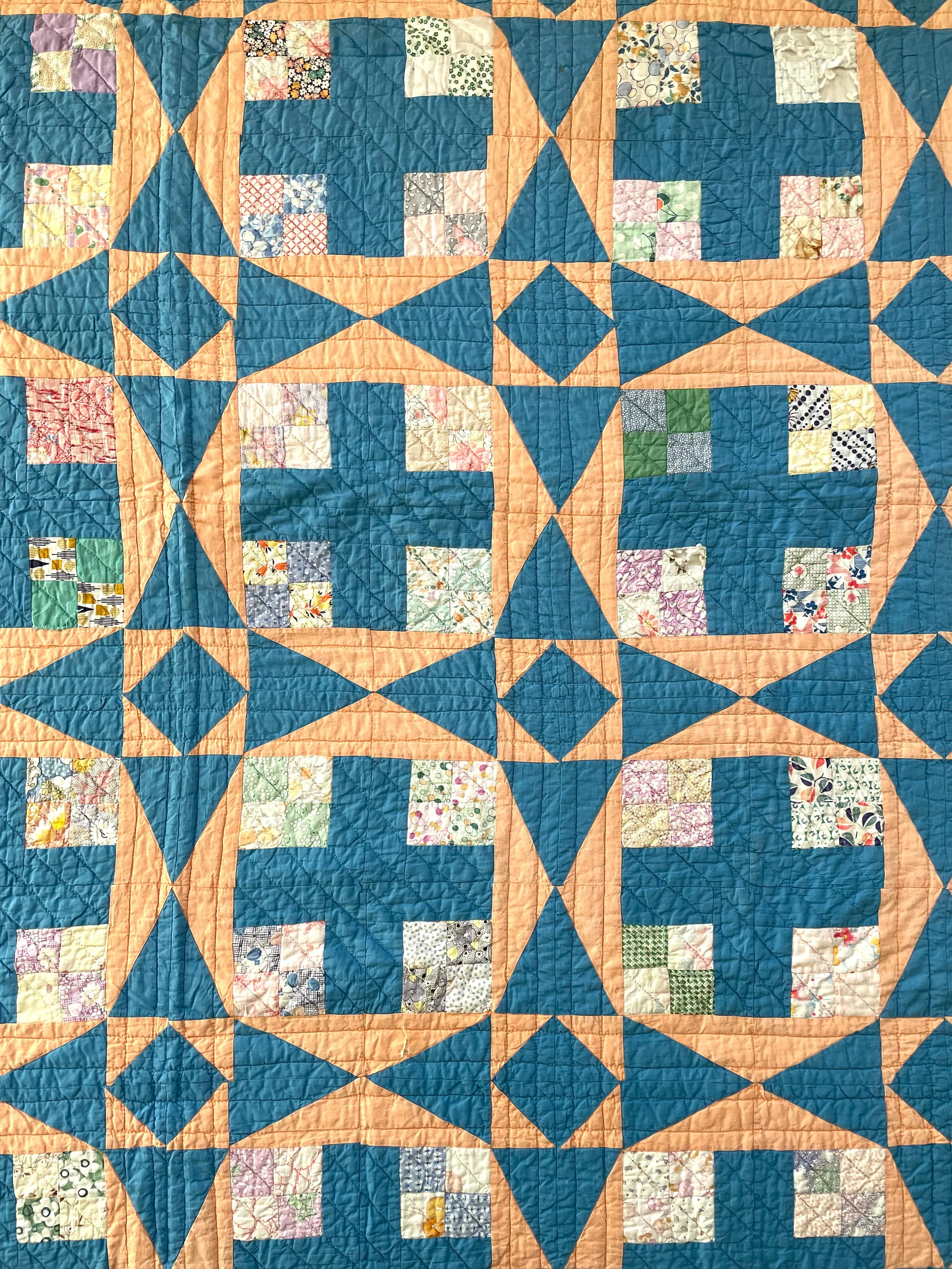 World Without End Vintage Quilt