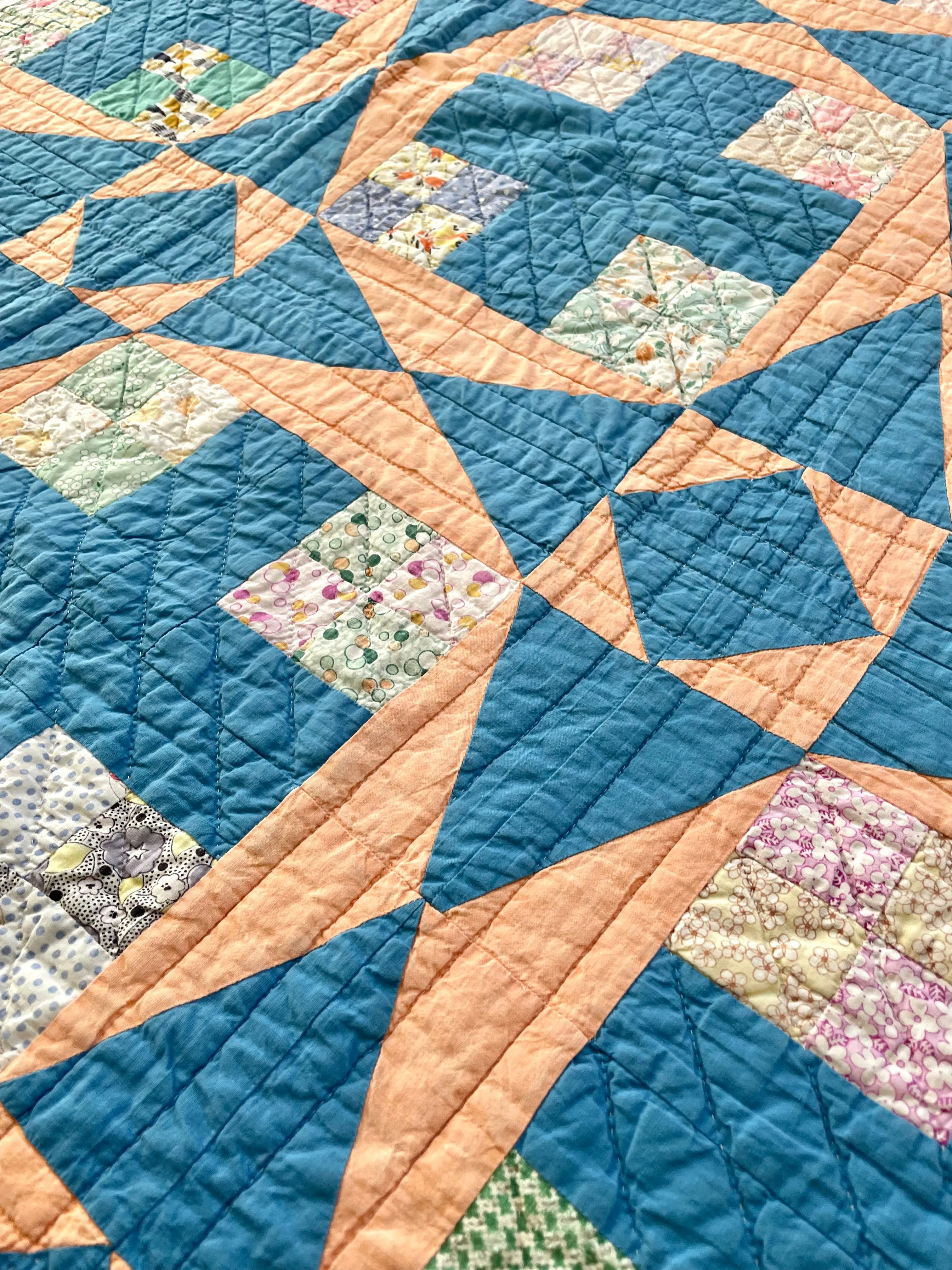 World Without End Vintage Quilt