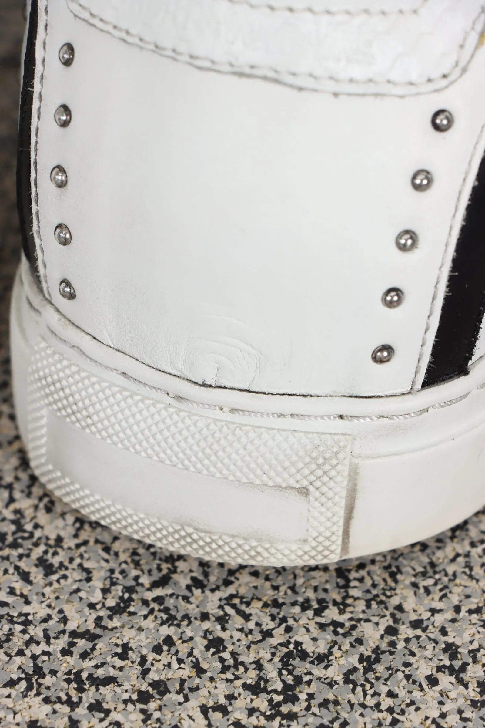 ZADIG & VOLTAIRE 'Nash' Zv1747 Studded Leather Sneakers (39)